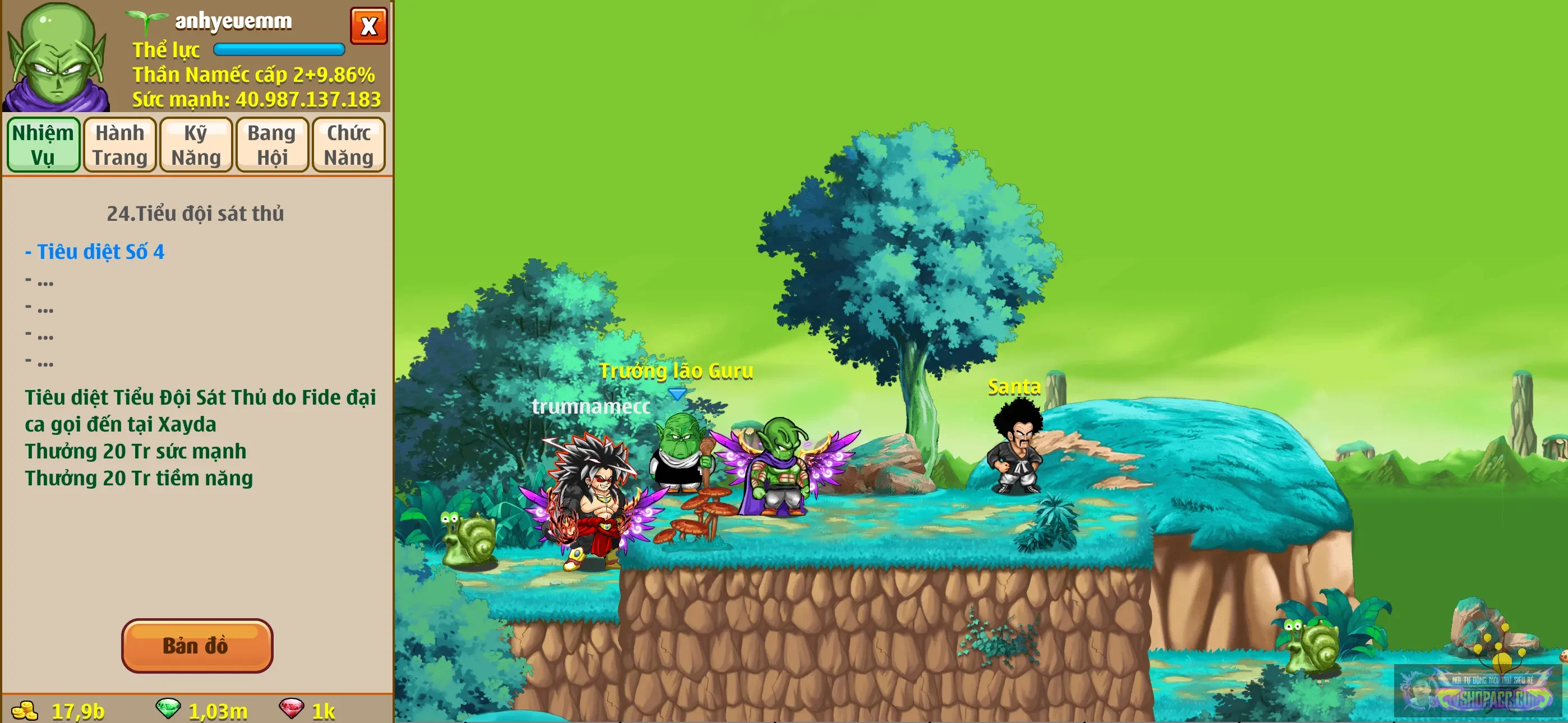 Acc đã mtv, nv tdst , sec lh nm